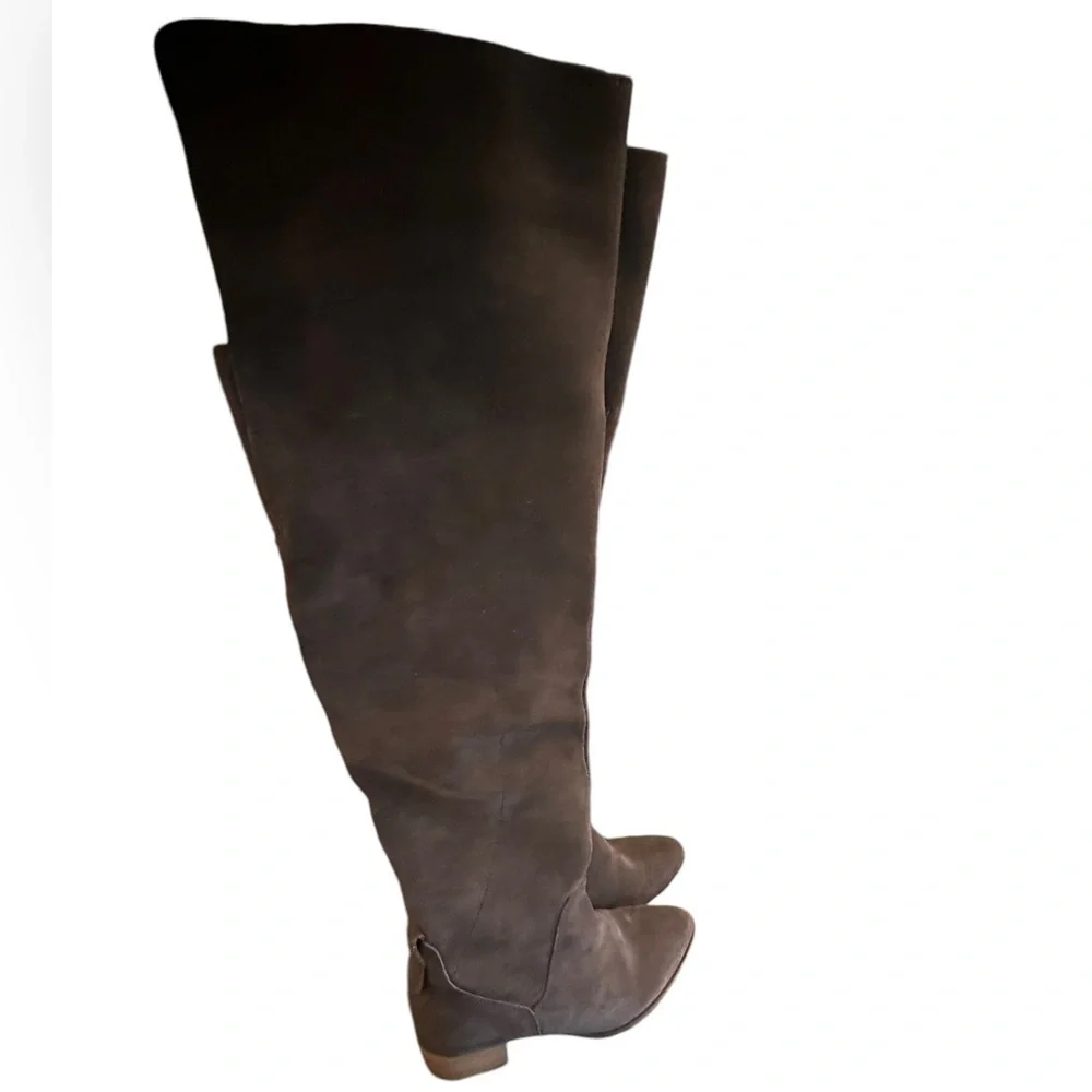 Steve Madden Purly Boots Brown Suede Over The Knee Tall‎ Boot Womens sz 6